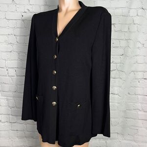 St. John Basics Black Knitwear size 8